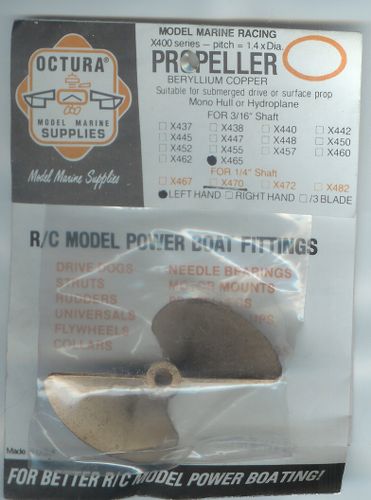 Octura® X465,  pitch 3.58"